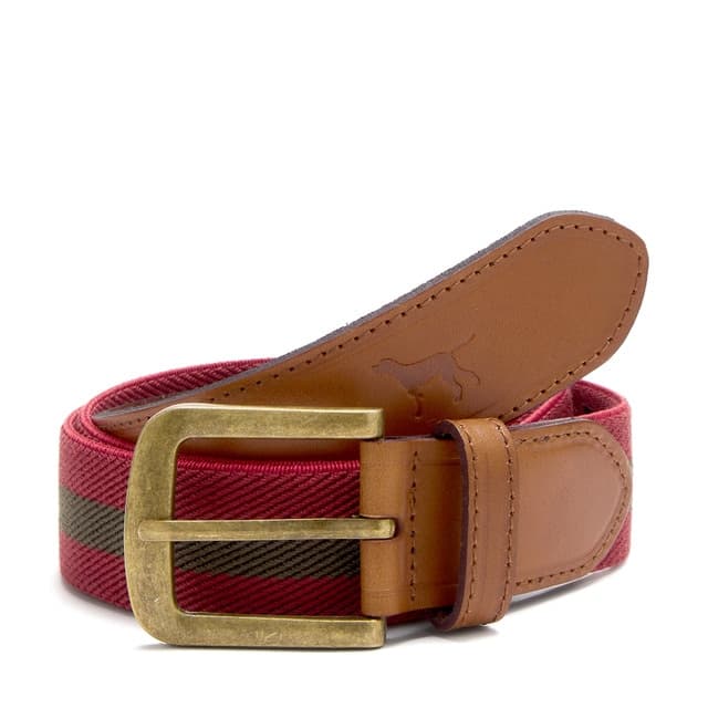 Verhunt - Cinturón de hombre bicolor elástico. - Image 1