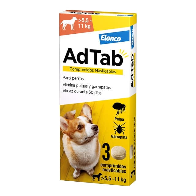 Elanco - AdTab 225 mg - Chewable tablet.