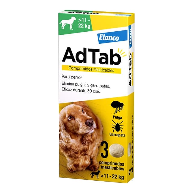 Elanco - AdTab 450 mg - Chewable tablet.