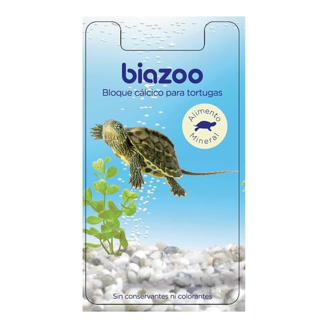 Biazoo - Bloque de calcio Biazoo para tortugas de agua 35 g.