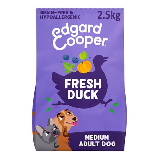 Edgard & Cooper - Pienso para perros adultos medianos sin cereales Edgard & Cooper pato 2,5 kg. - Image 2