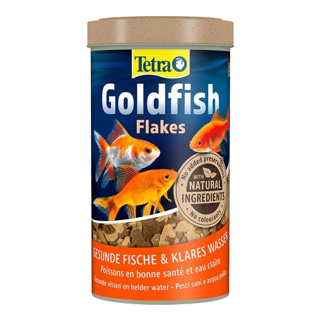 Tetra - Comida para peces de agua fría Tetra Goldfish Escama.