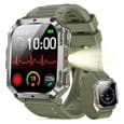 Blackview W70 Pro Montre Connectée, 900 mAh, Écran Tacile 2.01", Appel Bluetooth, Illumination, Boussole, pour Android/iOS, Vert - Image 4