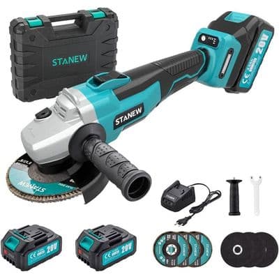 Meuleuse d'angle brushless sans fil - POWERPLUS - POWDP35160 - 20 V - Disque abrasif de Ø 125 mm - Image 3