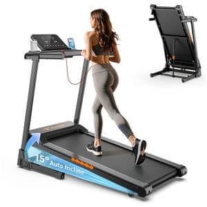 Tapis de course pliable et inclinable - Image 3