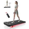 4 en 1 Tapis de marche - Dskeuzeew Tapis de course avec 5% d'inclinaison - 1-8 km/h réglable - Surface 39 x 94 cm - bis 130KG - Image 4
