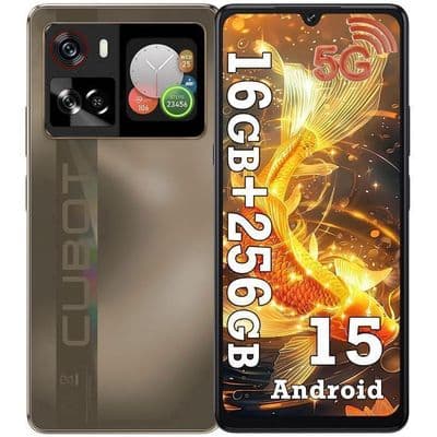 DOOGEE Note59 Pro 5G Smartphone - 6250mAh Battery, 256GB, 32GB RAM, 6.75" 120Hz Display, Android 15, 16MP Camera, NFC, Dual SIM-Noir - Image 3
