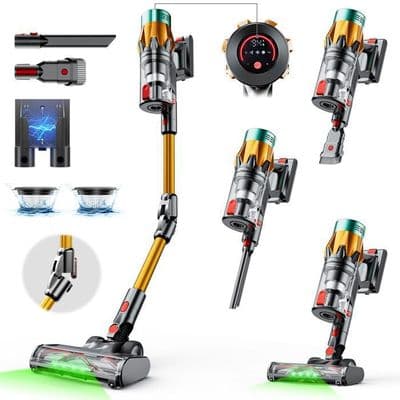Mova S5 Sense - Aspirateur Balai sans Fil - Brosse multisurface OptiInsight avec Design Anti-nœuds - Réglage Intelligent - Image 3