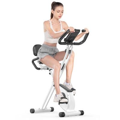 Vélo d’Appartement Pliable Formill YZJ508 Vélo Fitness – 16 Niveaux Résistance Magnétique Silencieuse – Fitness Maison Moniteur LED - Image 2
