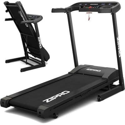 Tapis de course électrique ZIPRO Forma - 1-12 km/h - Bluetooth Zwift Kinomap - 12 programmes - Inclinaison manuelle - Max 120kg - Image 3