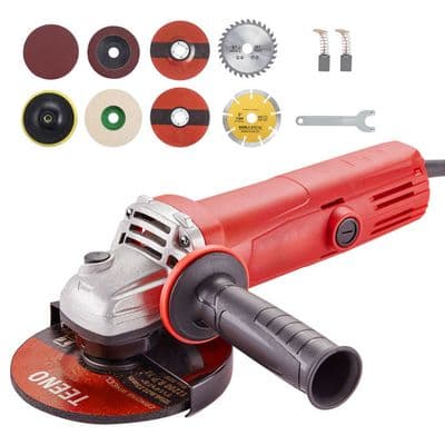 Meuleuse d'angle - TEENO - 1000W - Disque 125 mm - 2000-12000 trs/min - Moteur tout cuivre - Image 3