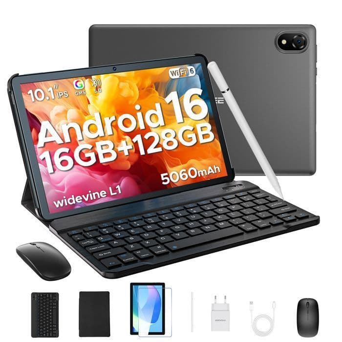 Tablette tactile avec clavier et souris