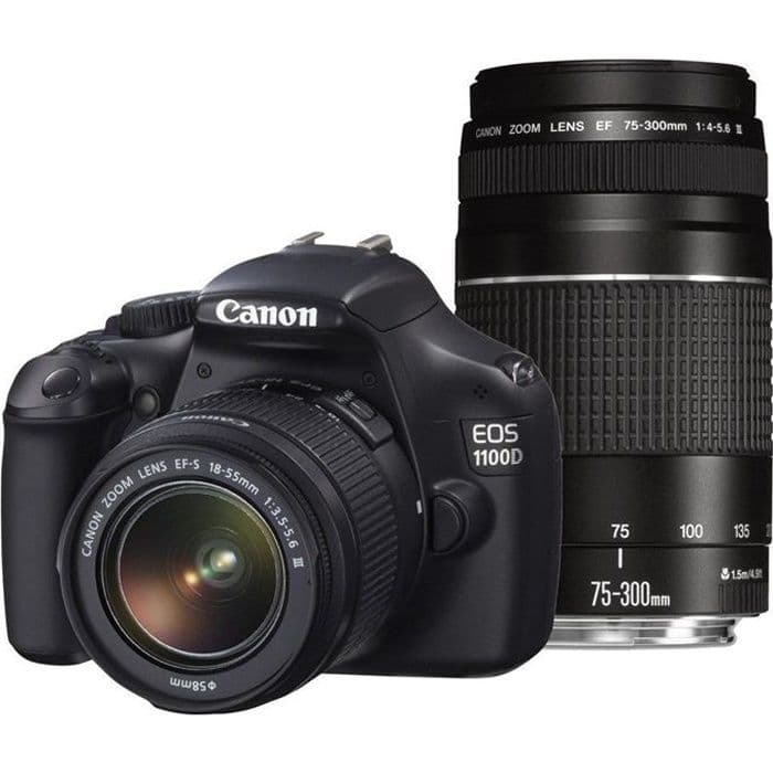CANON CANON 1100D + 18-55 + 75-300