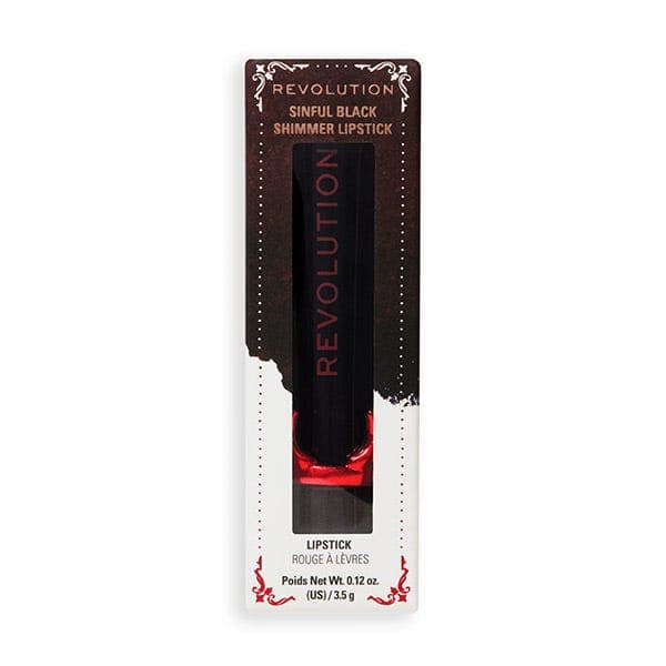 REVOLUTION Truly Sinful Blood Red Ring Lipstick