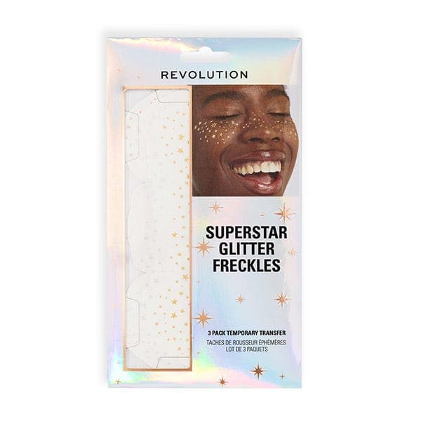 REVOLUTION W Stardust Glitter Freckles Temporary Tattoo