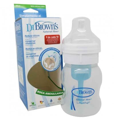 Dr Browns Biberon Boca Ancha 120 ml