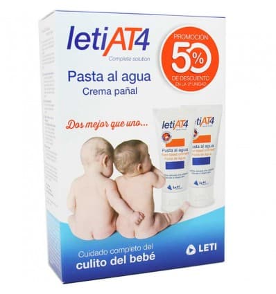 Leti At4 Pasta al agua 75g + 75g Duplo Ahorro