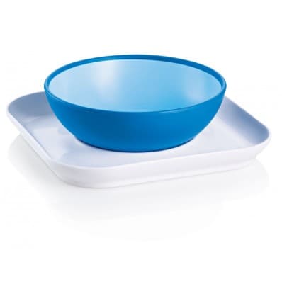Mam Plato y Bowl Azul