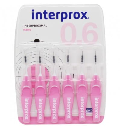 Interprox Nano 4G 6 unidades Cepillos Interdentales