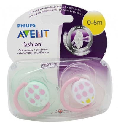 Avent Chupetes Fashion 0-6 meses
