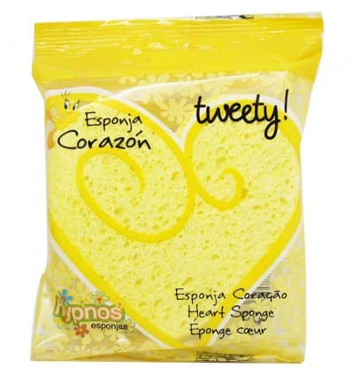 Hypnos Esponja Corazon Tweety