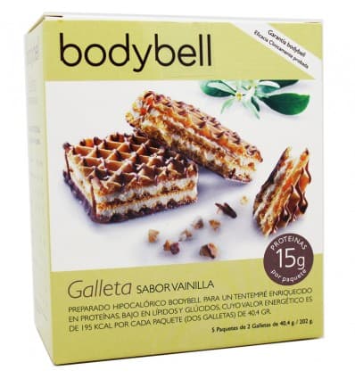 Bodybell Galletas Vainilla 10 Unidades 202 g Fase 2