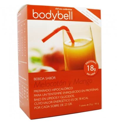 Bodybell Bebida Melocotón Mango 7 Sobres