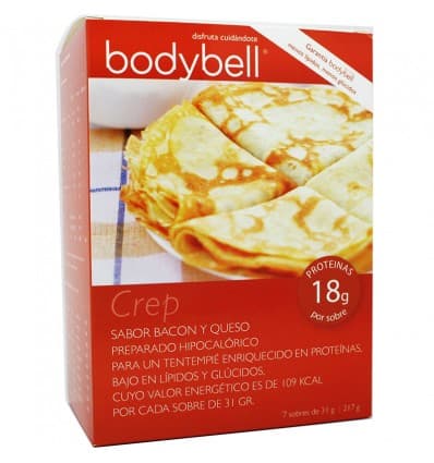 Bodybell Crep Bacón queso 7 Sobres