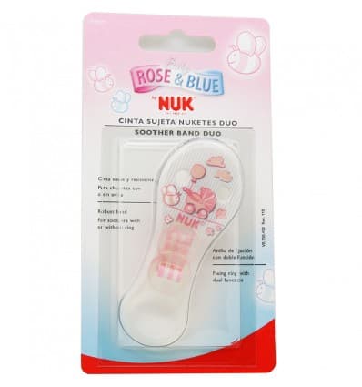 Nuk Cinta Sujeta Chupete Rosa Coche Bebe