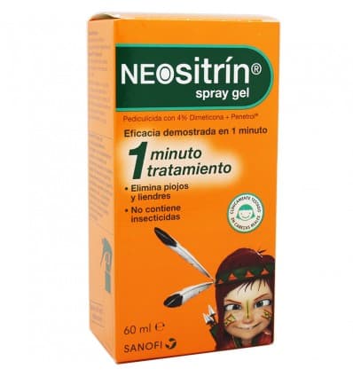 Neositrin Spray Gel Líquido Antipiojos 60 ml