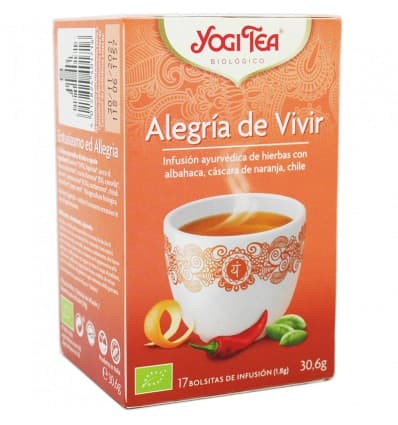 Yogi Tea Alegría de Vivir 17 Bolsitas