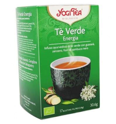 Yogi Tea Té Verde Energía 17 Bolsitas