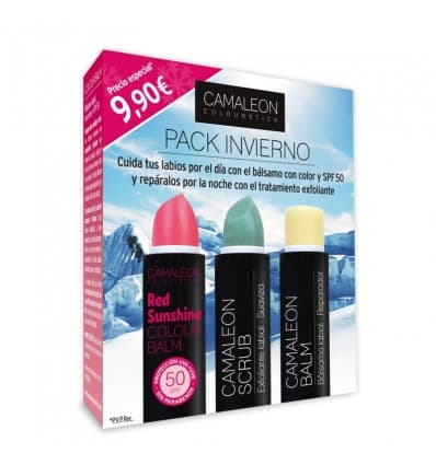 Pintalabios Camaleon Pack Invierno Tres Labiales