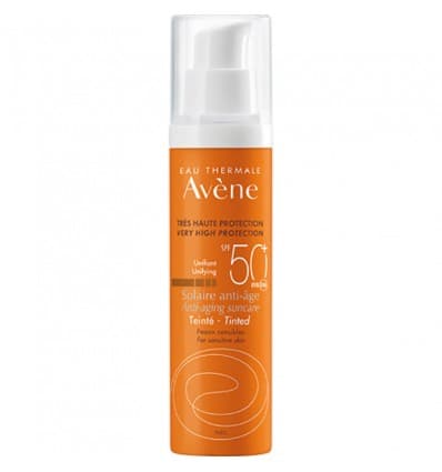 Avène Protector Solar SPF50 Crema Antiedad Color 50ml