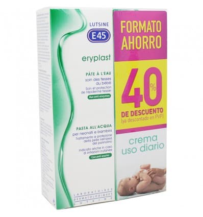 Lutsine Eryplast Pasta al Agua 125 gramos + 125 gramos