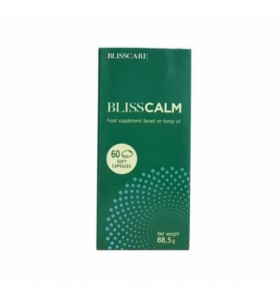 Blisscbd BlissCalm 60 capsulas