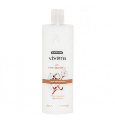 Vivera Gel de Baño Leche Algodon 750 ml