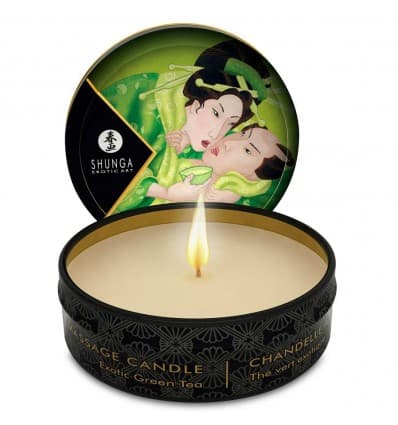 Shunga Mini Vela Masaje Té Verde 30ml