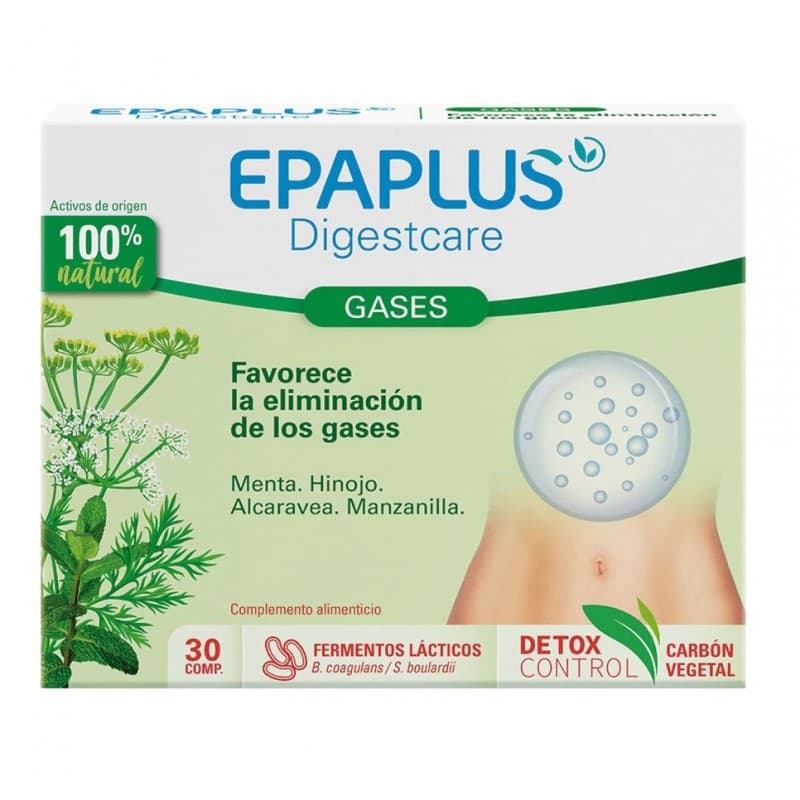 Epaplus Digestcare Gases 30 Comprimidos