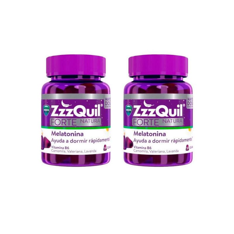 Zzzquil Natura Sueño Forte 30 + 30 Gummies Pack