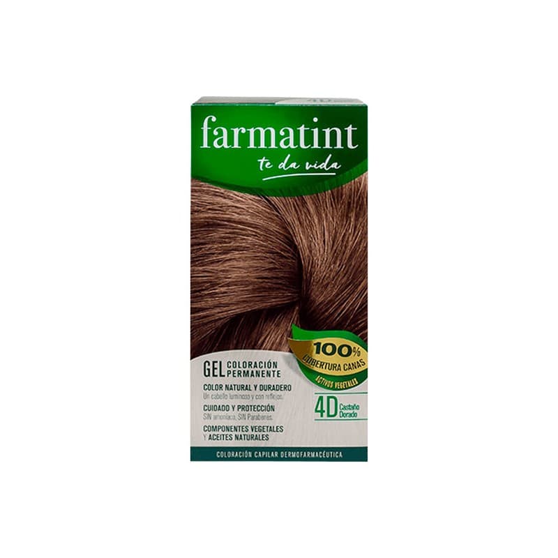 Farmatint 4D Gel Castaño Dorado 135 ml