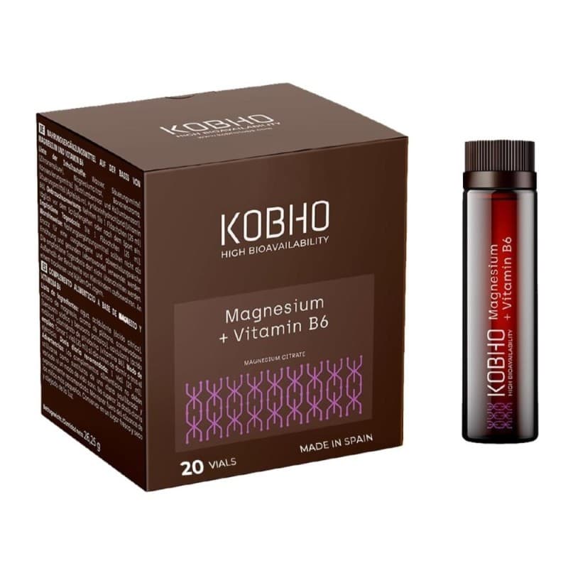 Kobho Magnesio + Vitamina B6 20 Viales