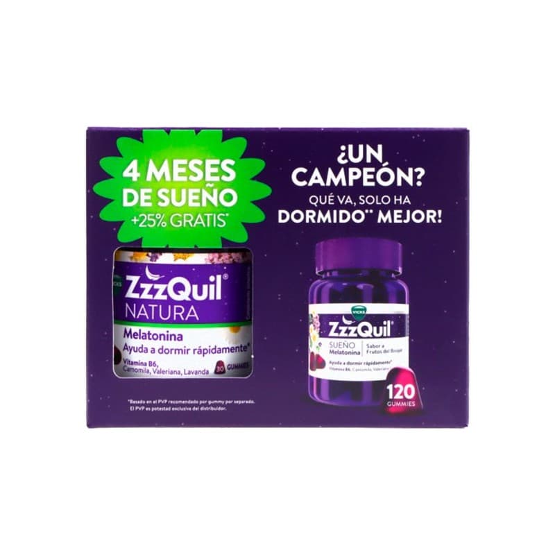 Zzzquil Sueño Melatonina 120 Gummies