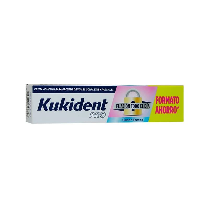 Kukident Pro Fijación Todo El Día Fresco Formato Ahorro 70g