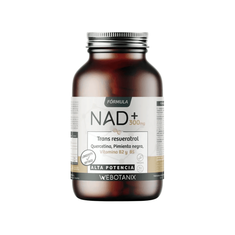 Webotanix Nad+ Resveratrol 60 Cápsulas