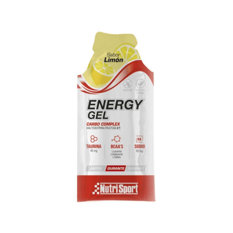 Nutrisport Energy Gel Limon 24 Unidades