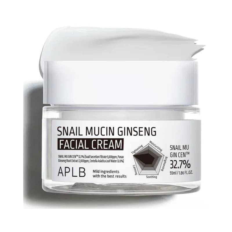 Aplb Snail Mucin Ginseng Crema Facial 55ml