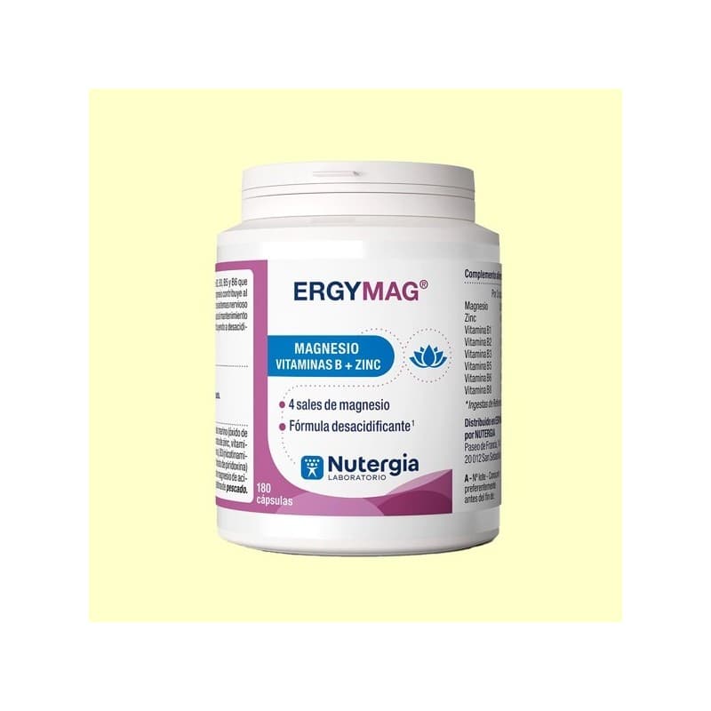 Nutergia Ergymag Magnesio 180 Cápsulas