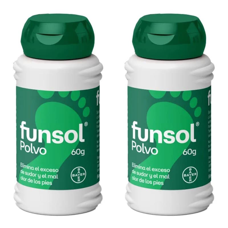 Funsol Polvo Duplo 2x60g