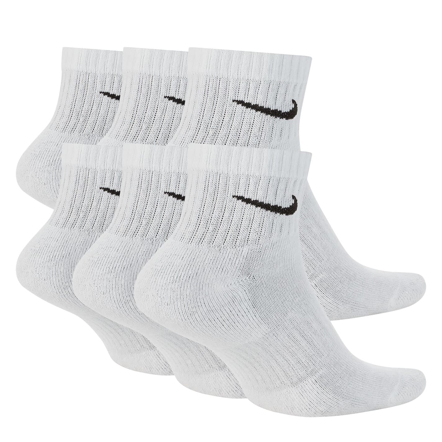 Nike Men's 6 Pack Quarter Socks - Image 2